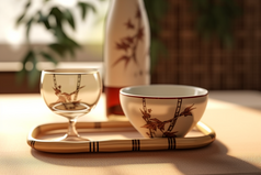 中国传统白酒酒杯摄影图44