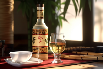 <strong>中国传统</strong>白酒酒杯<strong>素材</strong>室内