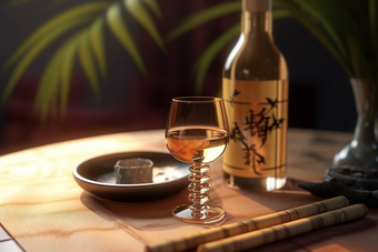 中国传统<strong>白酒</strong>酒杯瓷器素材