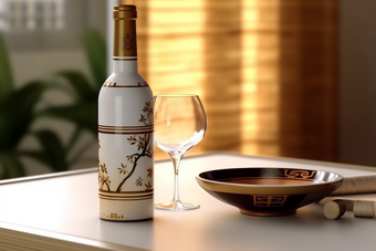 中国传统白酒酒杯酒具古风