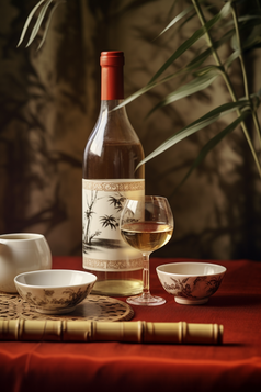 中国传统白酒酒杯摄影图9