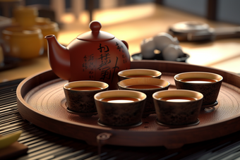 茶艺茶具古典具
