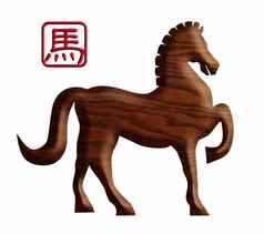 中国人木星座马插图