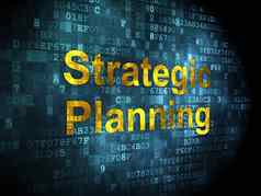 金融概念战略规划数字背景