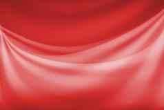 红色的织物摘要曲线纹理背景