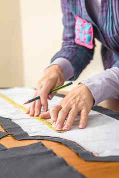 裁缝测量裁缝模式表格