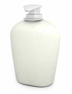 肥皂瓶白色