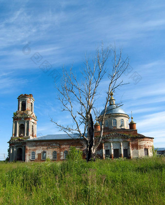 摧毁了<strong>教堂</strong>莫斯科郊区