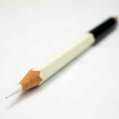 白色颜色铅笔