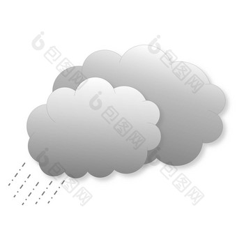 云雨天气图标