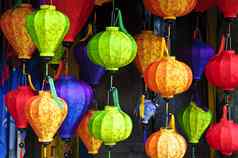 丝绸灯笼嗨城市越南