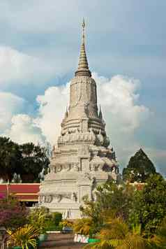墓皇家宫金边在金边柬埔寨