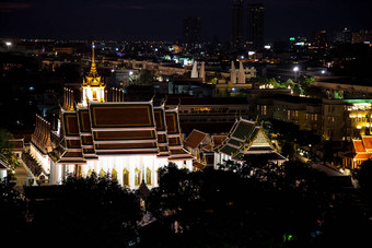 曼谷城市晚上