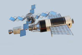 模型轨道空间站太空实验室