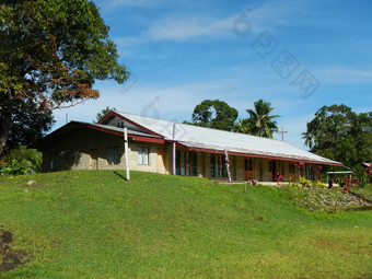 学校建筑纳瓦拉村维提莱武斐济