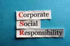 企业社会责任缩写