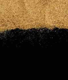 沙子黑色的背景
