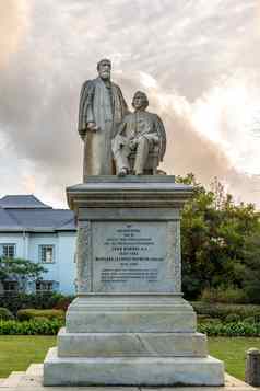 纪念雕像南非斯泰伦博斯