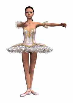女芭蕾舞舞者