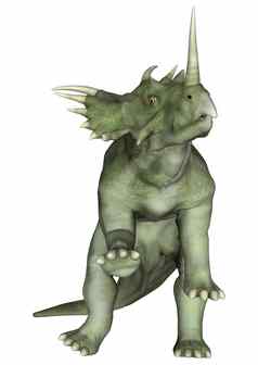 恐龙styracosaurus