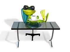青蛙表格咖啡