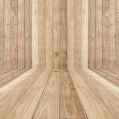 棕色（的）薄木板材地板上纹理背景
