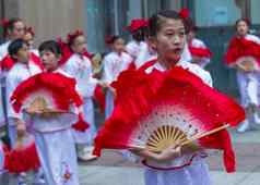 中国人一年游行
