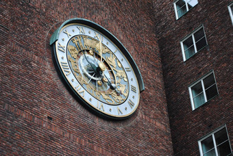 奥斯陆城市大厅时钟