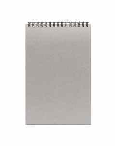 空白脸白色纸笔记本垂直