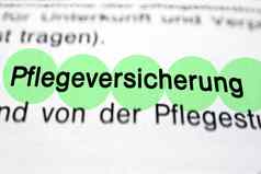 Pflegeversicherung