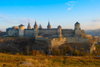 堡垒古老的城市<strong>卡</strong>米亚涅茨-波多利斯基