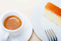 意大利表示咖啡奶酪蛋糕