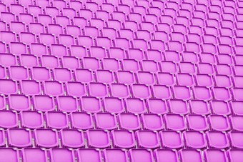 紫色的座位体育运动体育场