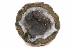 晶体宝石石头晶洞