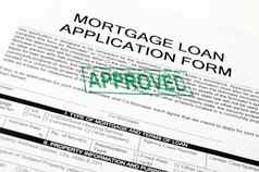 抵押贷款贷款应用程序形式