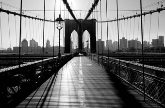 布鲁克林桥曼哈顿纽约城市<strong>美国</strong>