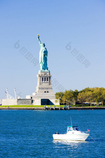 自由岛雕像自由纽约<strong>美国</strong>