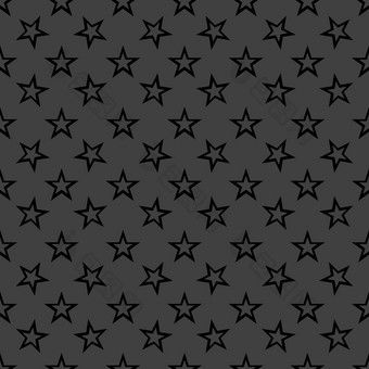 明星网络图标平设计无缝的灰色的模式