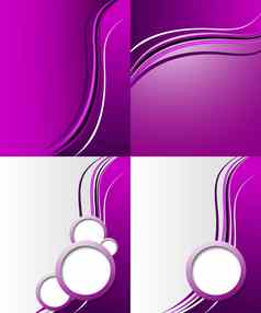 集摘要紫色的背景空间文本光栅复制