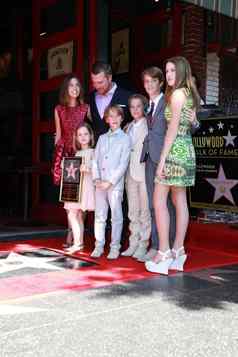 克里斯奥唐奈家庭克里斯奥唐奈明星好莱坞走名声仪式好莱坞imagecollect