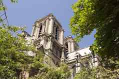 巴黎圣母院大教堂巴黎法国