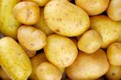 黄色的土豆背景