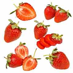 集合草莓水果