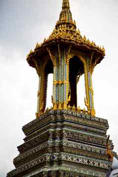 泰国亚洲曼谷雨寺庙什么宫殿天空