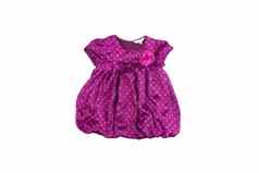 丝绸紫色的婴儿服饰业