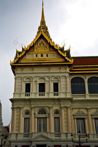 泰国亚洲曼谷雨宫殿天空