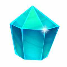 插图钻石宝石元素创建游戏资产