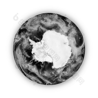 南极洲黑暗地球地球