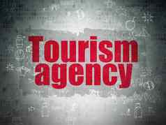 旅行概念旅游机构数字纸背景