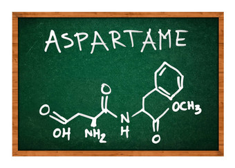 阿斯巴甜化学公式学校黑板